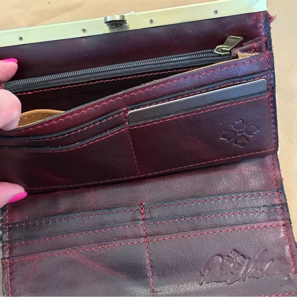 PATRICIA NASH Earth Tone Boucle 3-Piece Set Handbag Wallet Pouch - Picture 12 of 16